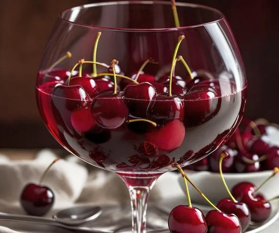 Cherries in Wine