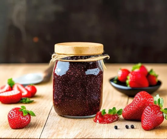 Strawberry Jam with Black Pepper