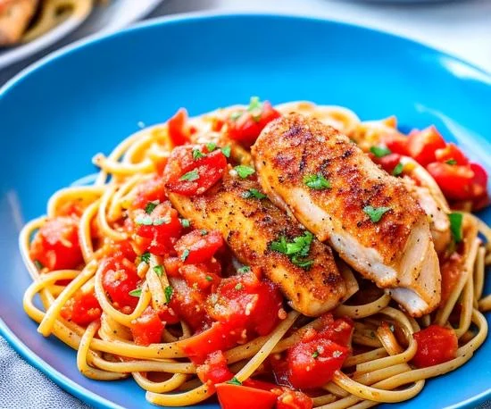 Bruschetta Chicken Pasta