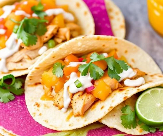 Chipotle-Citrus Marinated Chicken Tacos