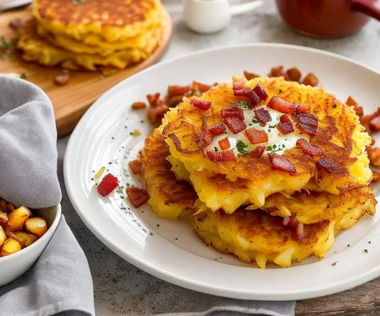 Homemade Crispy Hash Browns